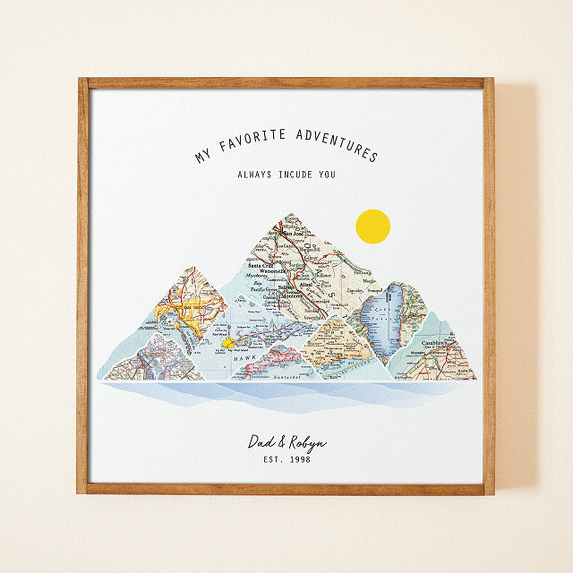 Our Adventure Map Art