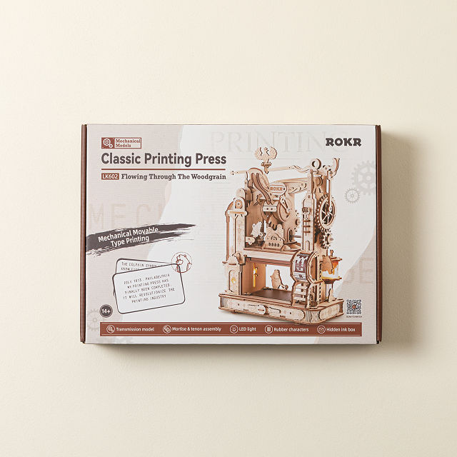 Printing Press DIY Building Kit