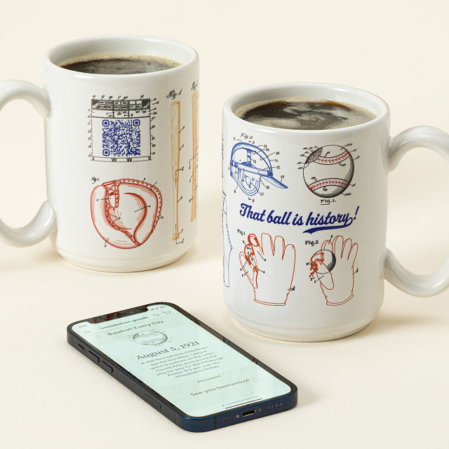Baseball Every Day Interactive QR Mug