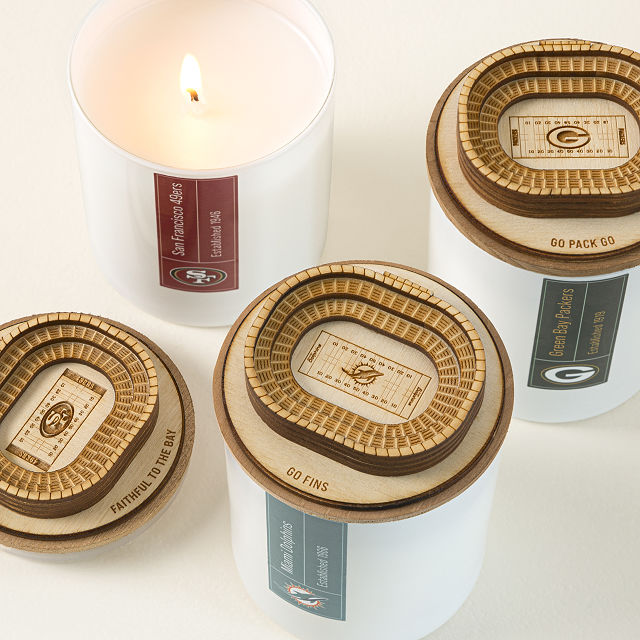 NFL Sculpture Candle