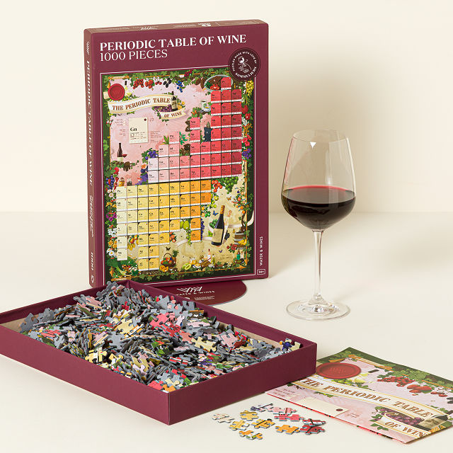Periodic Table of Wine Puzzle
