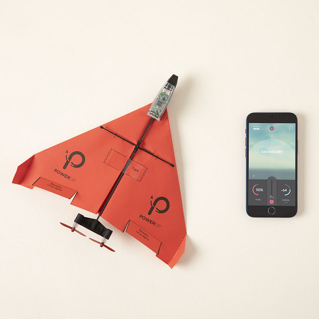 Smartphone-Controlled Paper Airplane