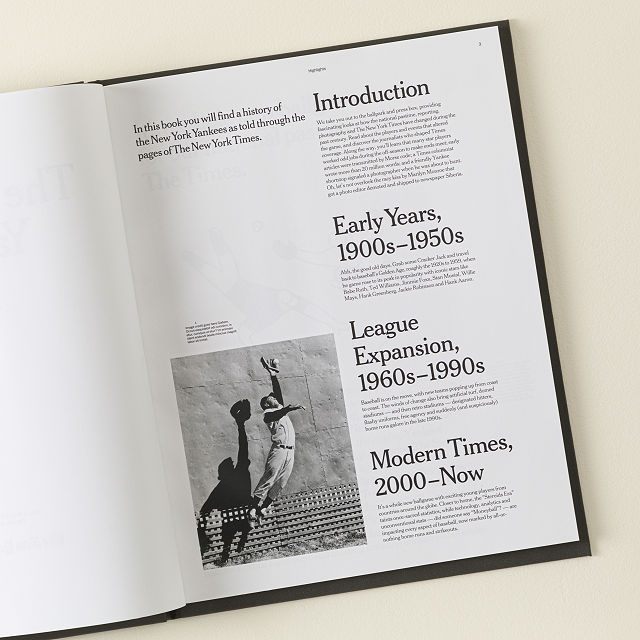 New York Times Custom Baseball Book
