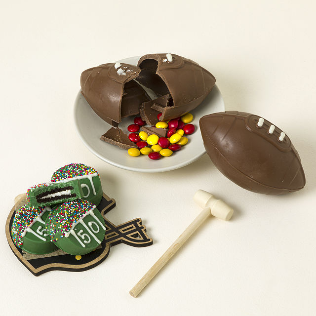 Custom Football Team Colors Breakable Chocolate