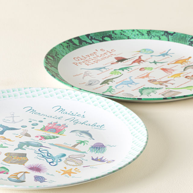 Kids Personalized Alphabet Plate