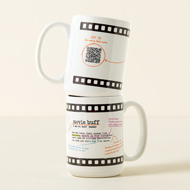 Movie Trivia Every Day Interactive QR Mug