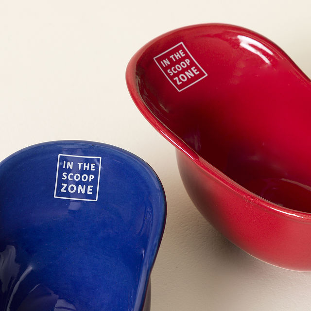 MLB Sundae Slugger Ceramic Ice Cream Bowl Set