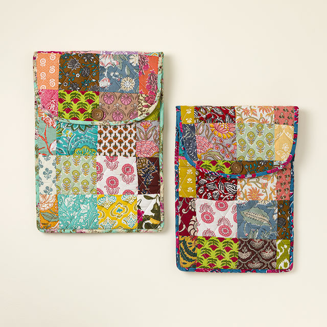 Repurposed Sari Laptop Sleeve