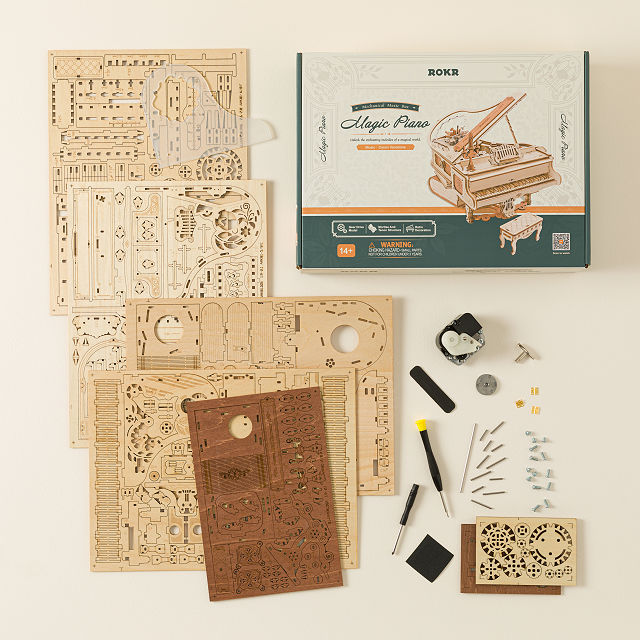 Enchanted Playing Piano DIY Building Kit