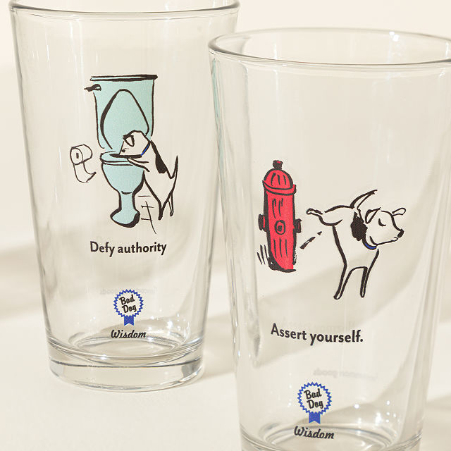 Bad Dog Wisdom Tumblers