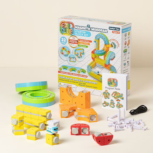 Upside Down & All-Around Electric Monorail Set