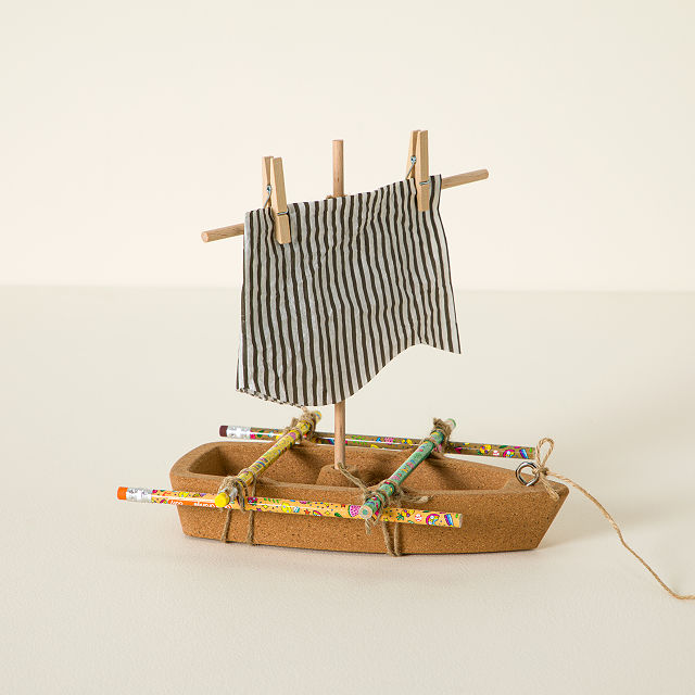 Cork Boat Building Kit