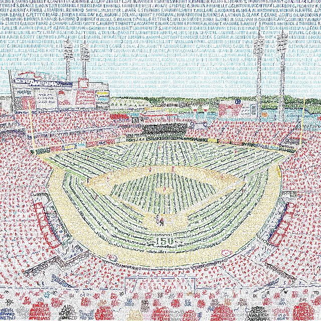 Art of Words MLB Stadium Prints