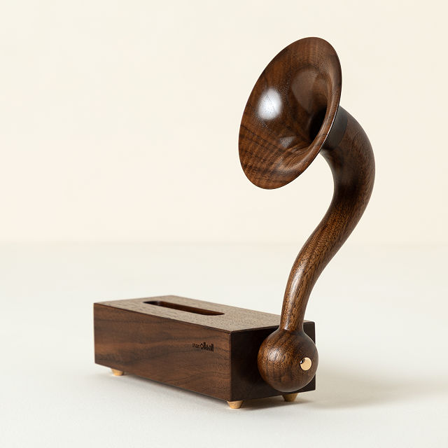 Acoustic Gramophone Amplifying Speaker