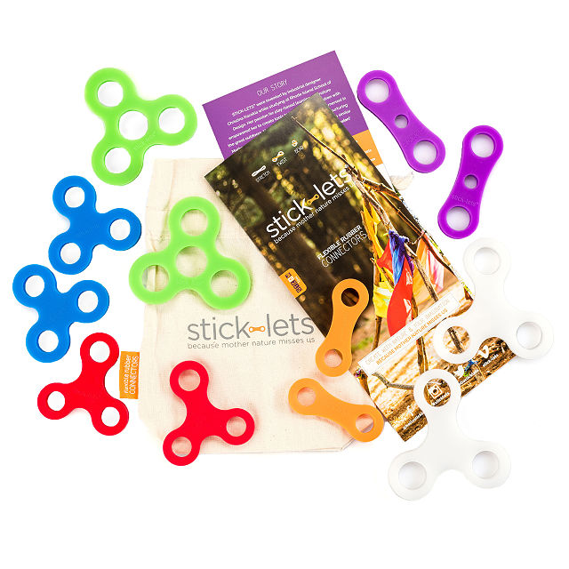 12-Piece Fort Building Connector Set