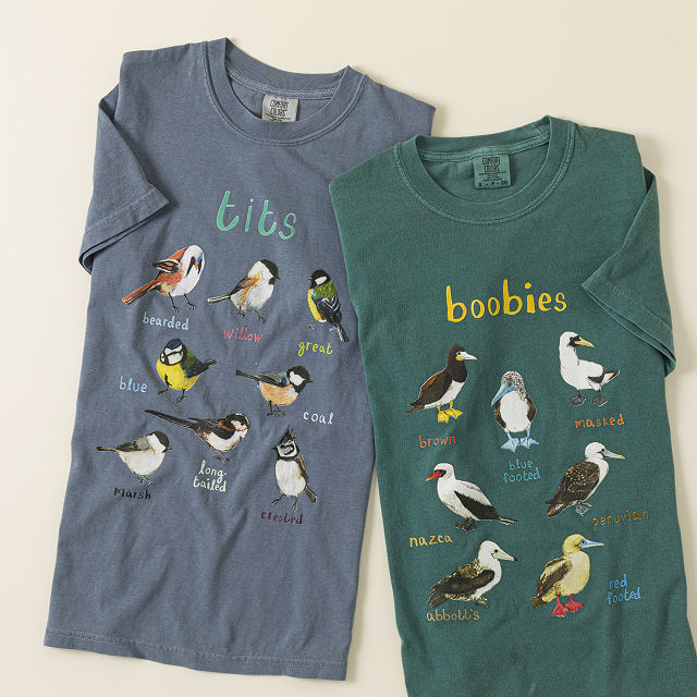 Fowl Language Tee - Tits & Boobies