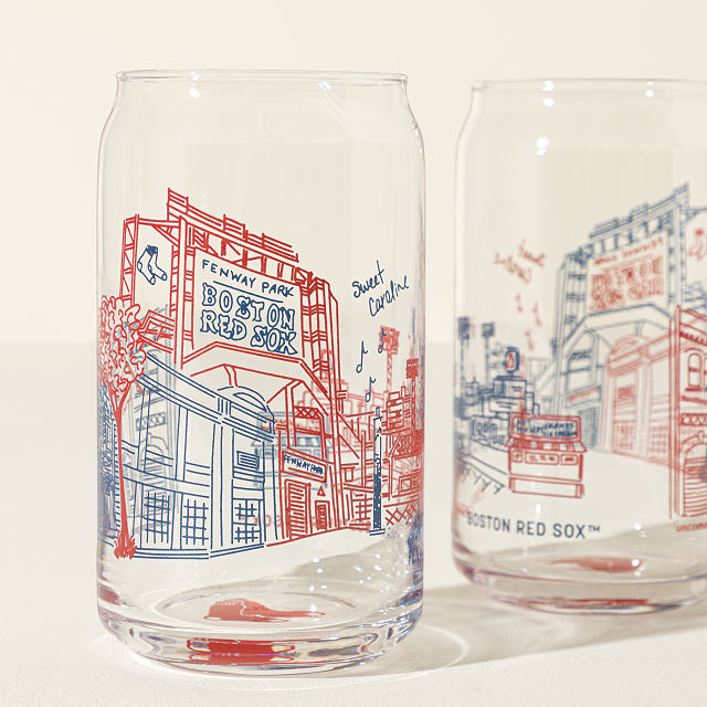 MLB Stadiumscape Can-Shaped Glasses - Set of 2