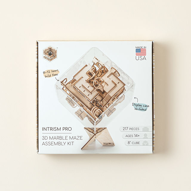 Build Your Own 3D Pro Marble Run Puzzle Cube