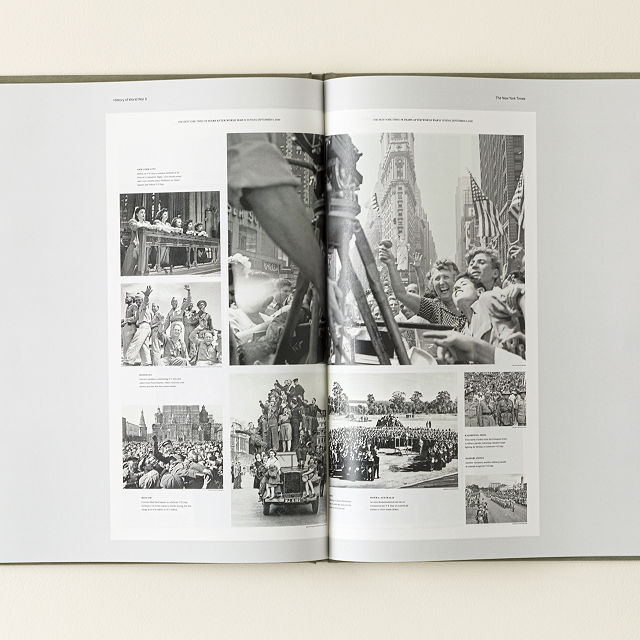 New York Times Custom History of WWII Book