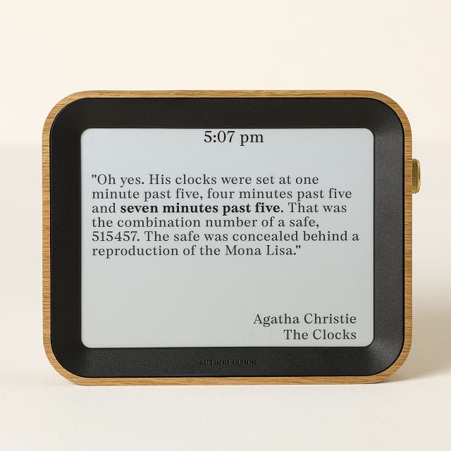 Literary Clock