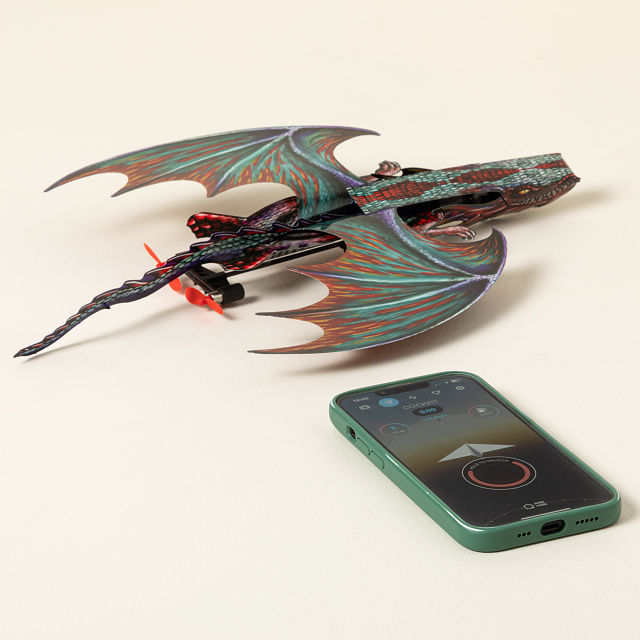 Smartphone-Controlled Dragon Airplane