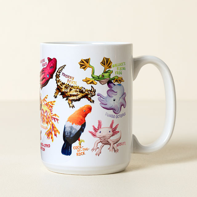 Weird Animals QR Mug