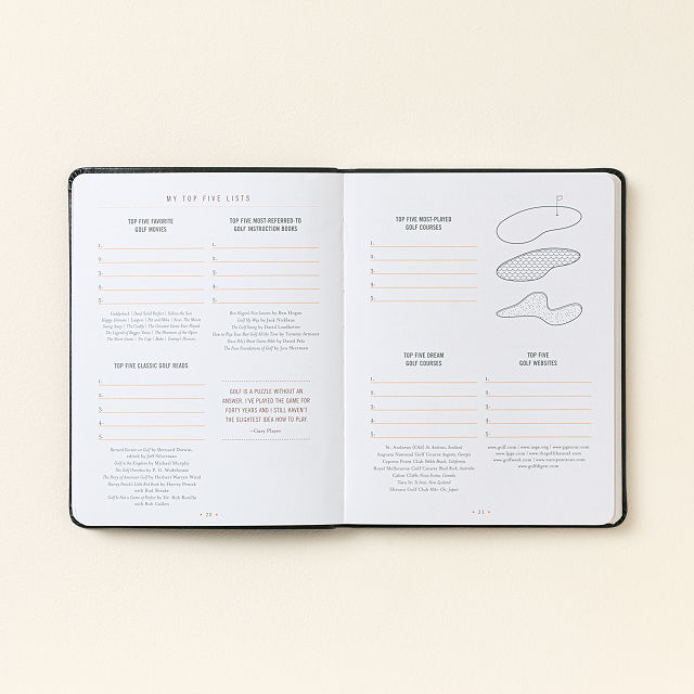 The Ultimate Golf Journal