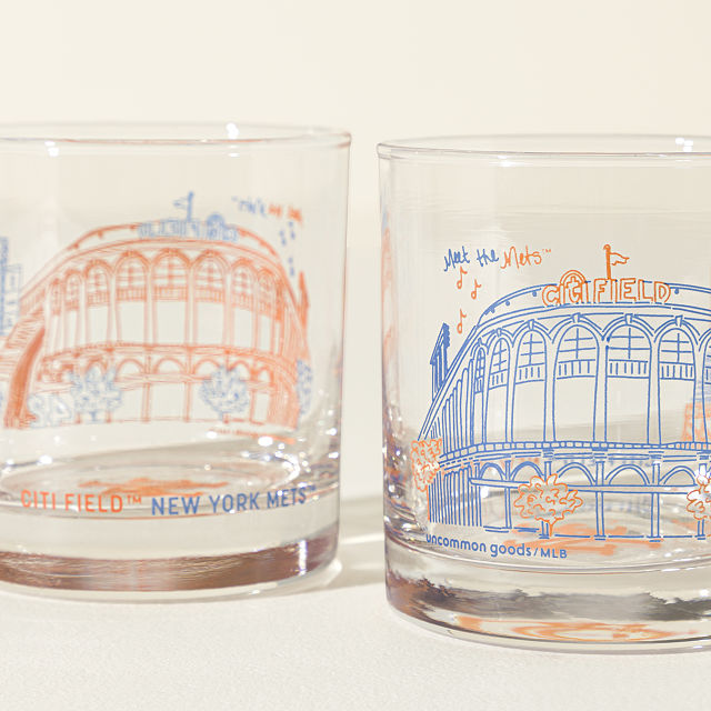 MLB Stadiumscape Rocks Glasses - Set of 2