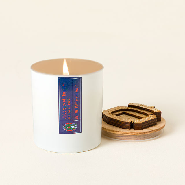 College Football Stadium Sculpture Candle