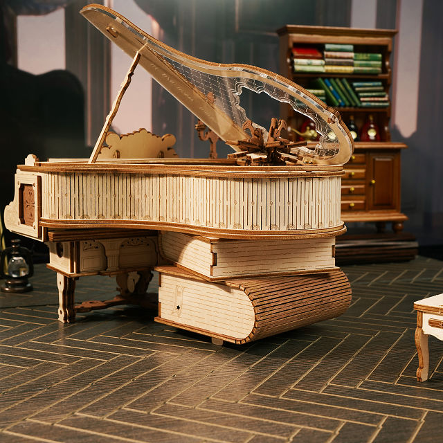 Enchanted Playing Piano DIY Building Kit