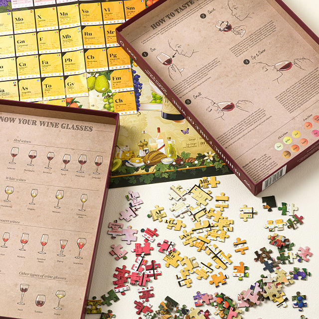 Periodic Table of Wine Puzzle