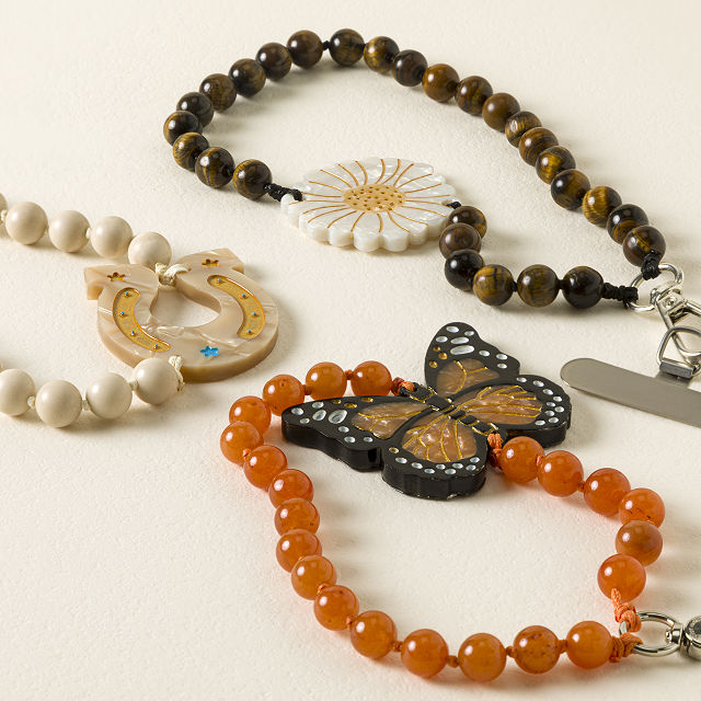 Gemstone Phone Bracelet