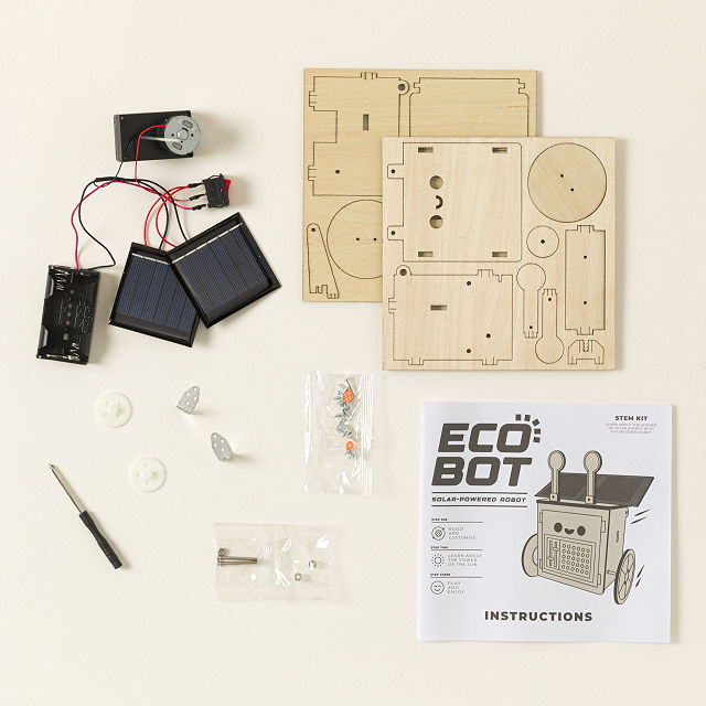 DIY Solar Powered Robot Kit