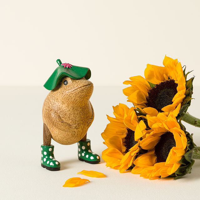 Spotted Wellies Garden Frog