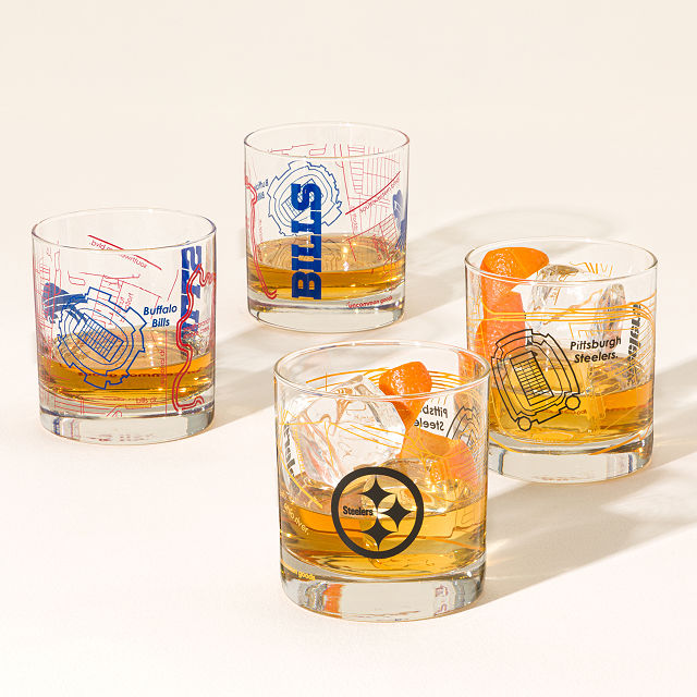 Your NFL City Rocks Glass - Set of 2