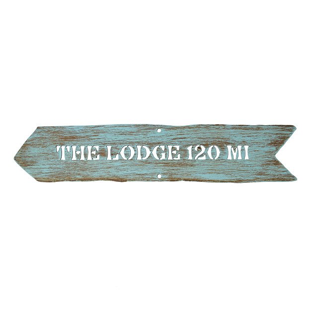 Personalized Directional Sign