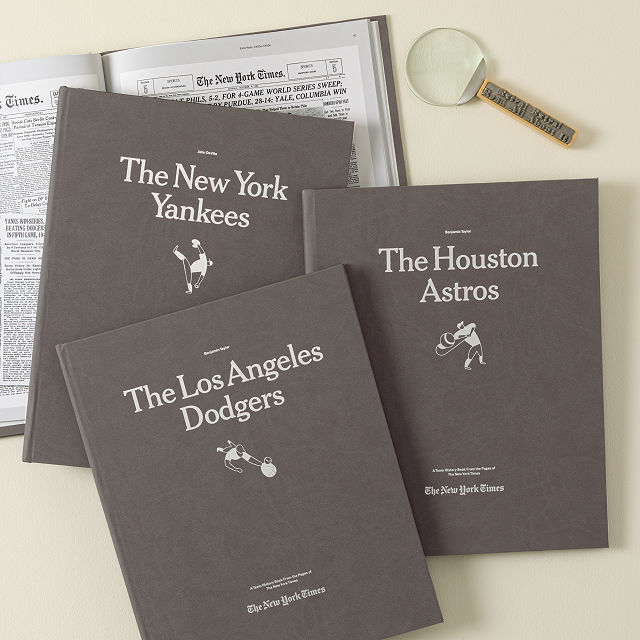 New York Times Custom Baseball Book