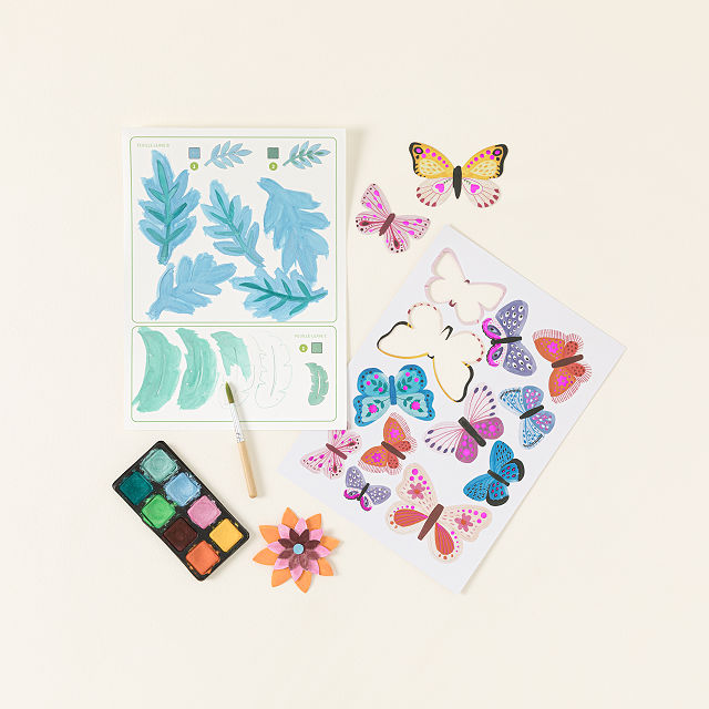 Paint & Build Butterfly Garden Mobile