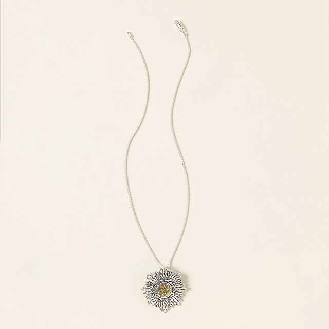 Bismuth Sun Necklace