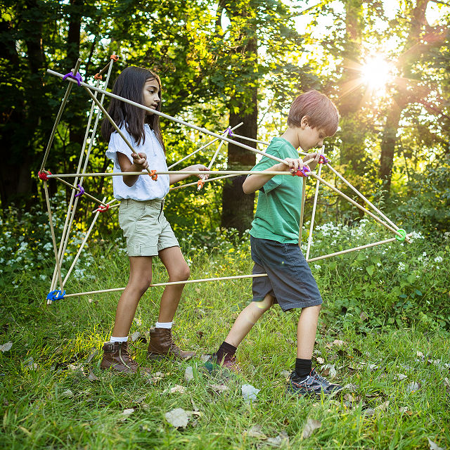 12-Piece Fort Building Connector Set