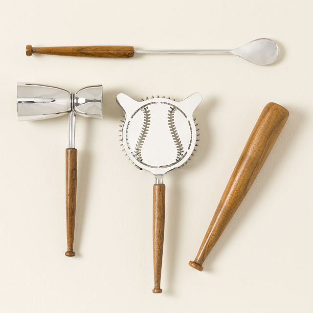 Batter Up MLB Cocktail Shaker & Bar Tool Set