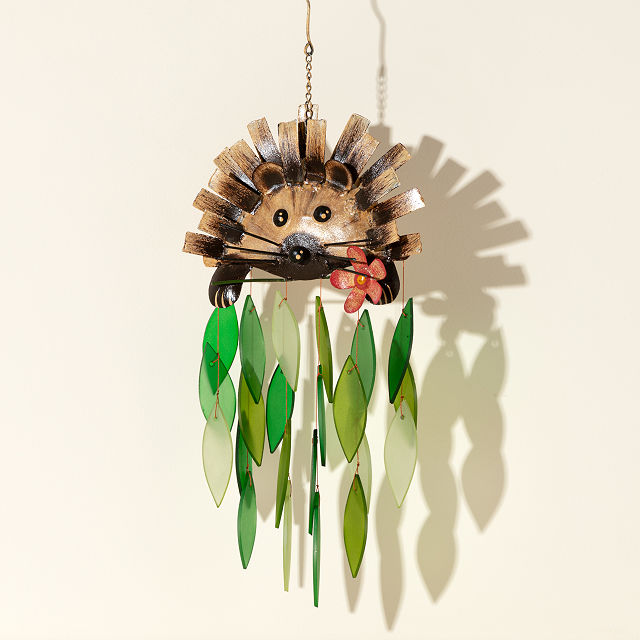 Harold the Hedgie Wind Chime
