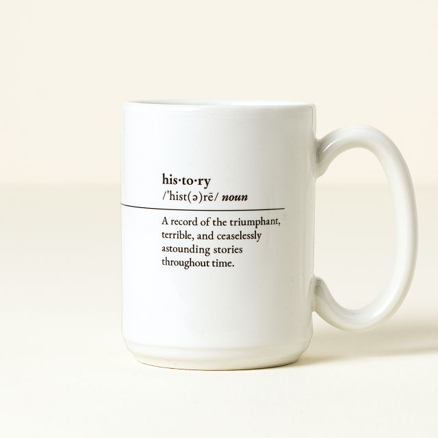 History Every Day Interactive QR Mug