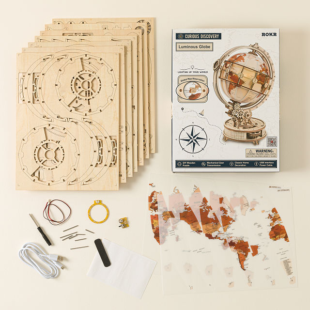 Luminous Glowing Globe DIY Building Kit