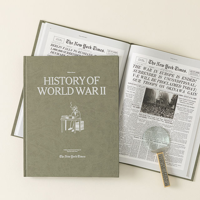 New York Times Custom History of WWII Book