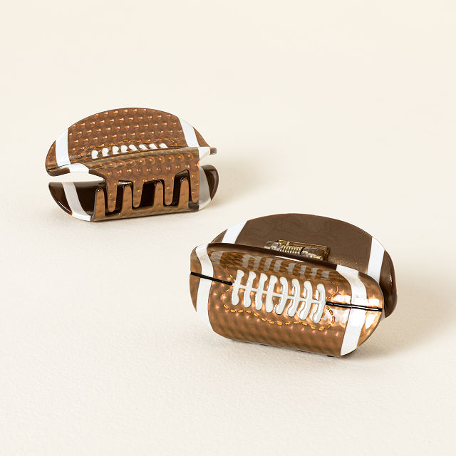 Game Day Football Hair Clip