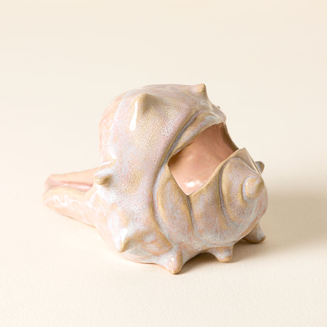 Hand Sculpted Conch Shell Speaker