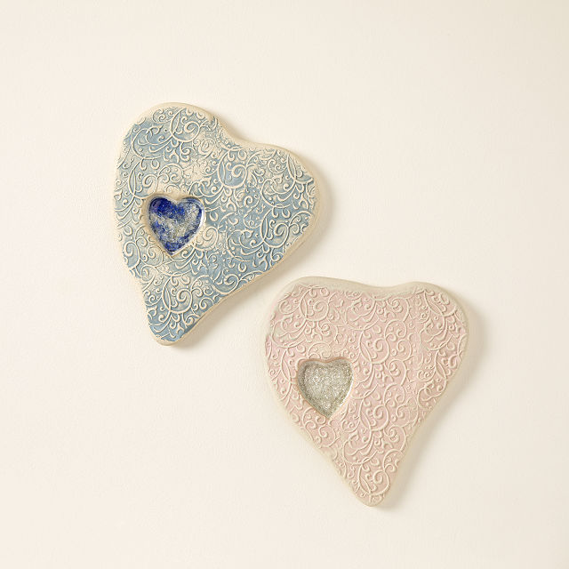 Lace Heart Butterfly Puddler