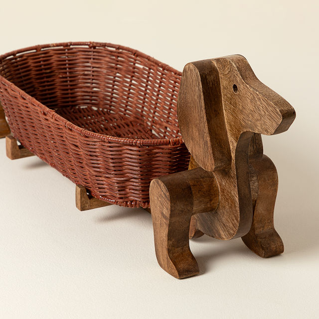 Dachshund Storage Basket