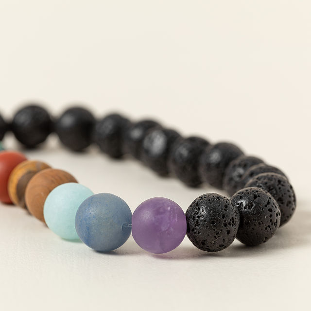 Solar System Aromatherapy Bead Bracelet